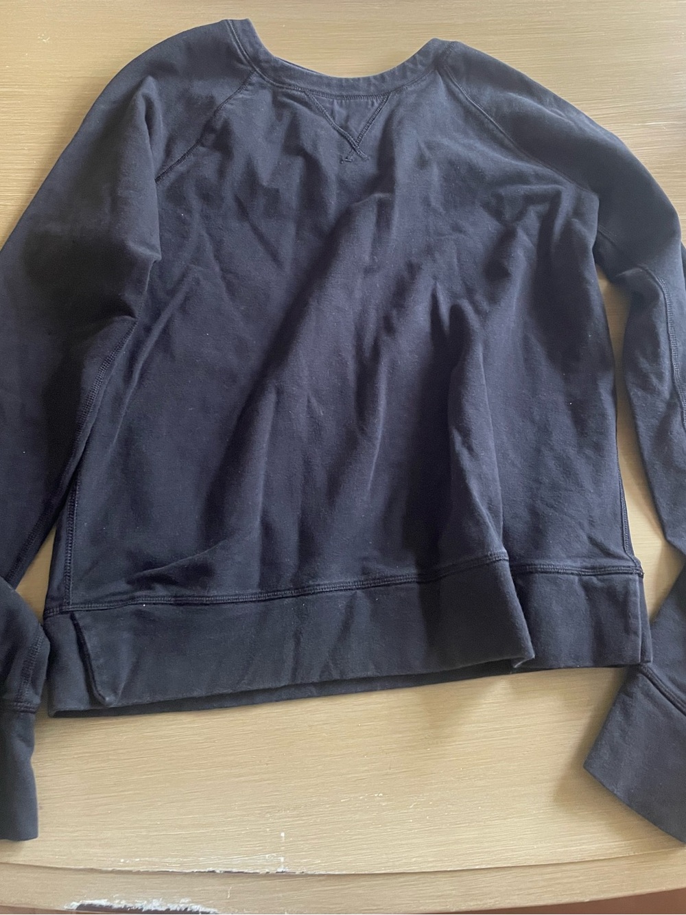 lululemon athletica Black Women's Crew Sweatshirt